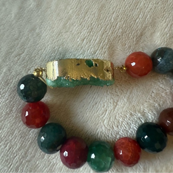 Elegant Multicolor Beaded Bracelet - Picture 5 of 5